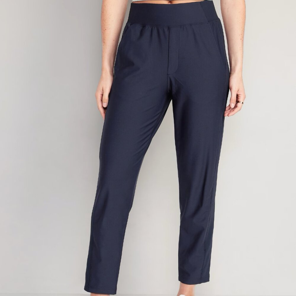 Old Navy High-Waisted PowerSoft Combination Taper Pants